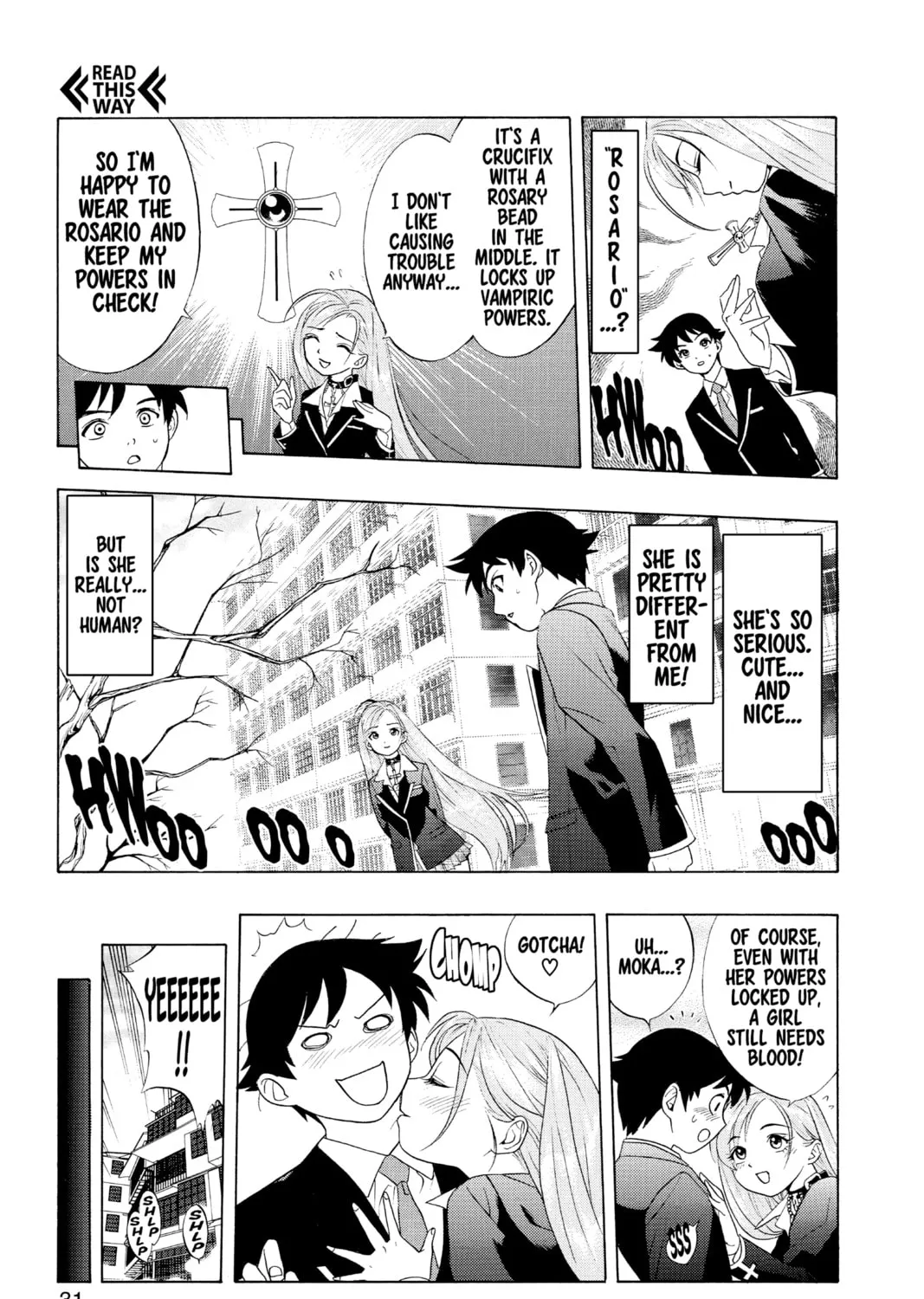 Rosario+Vampire Chapter 1 page 51 - 