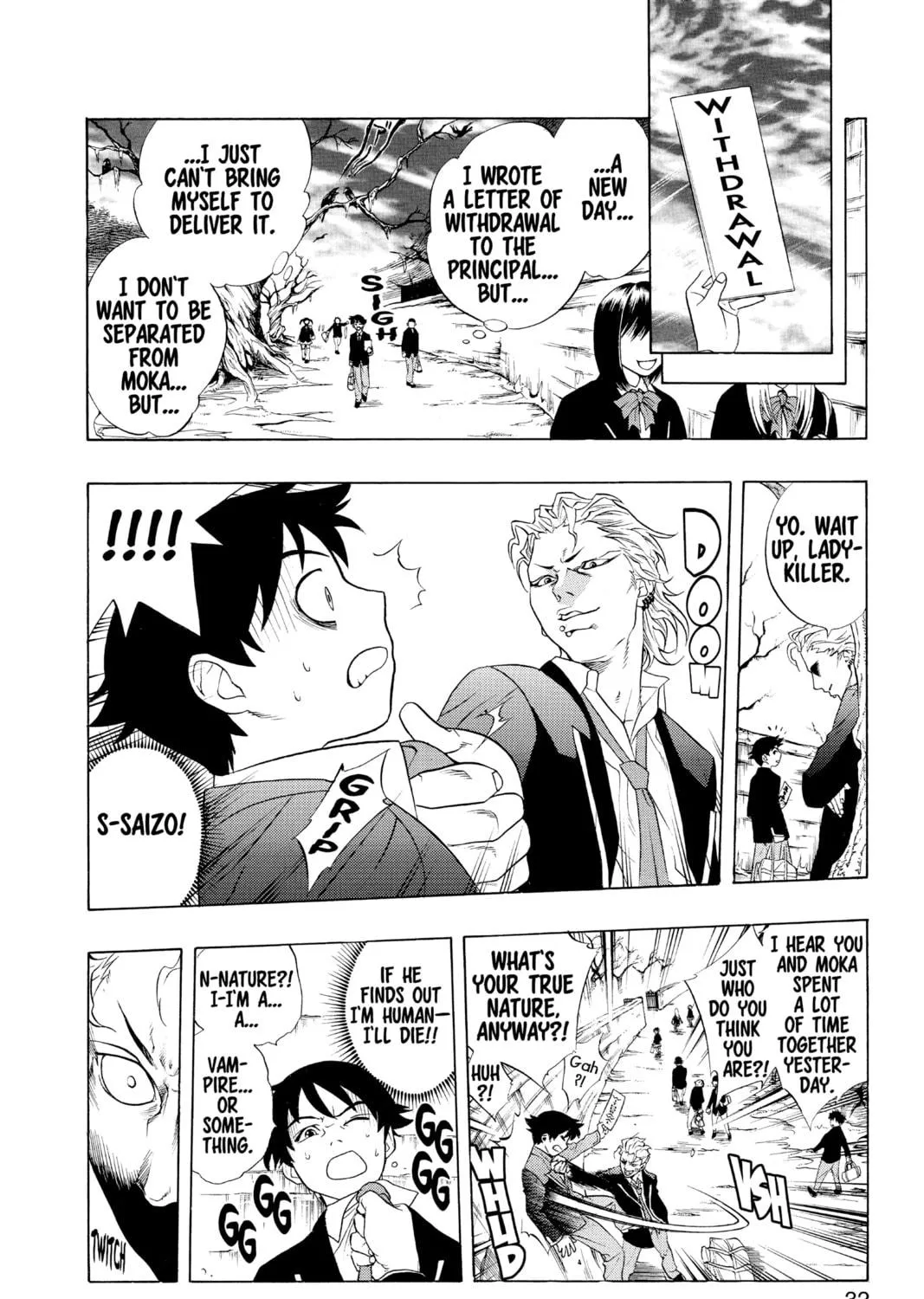 Rosario+Vampire Chapter 1 page 53 - 