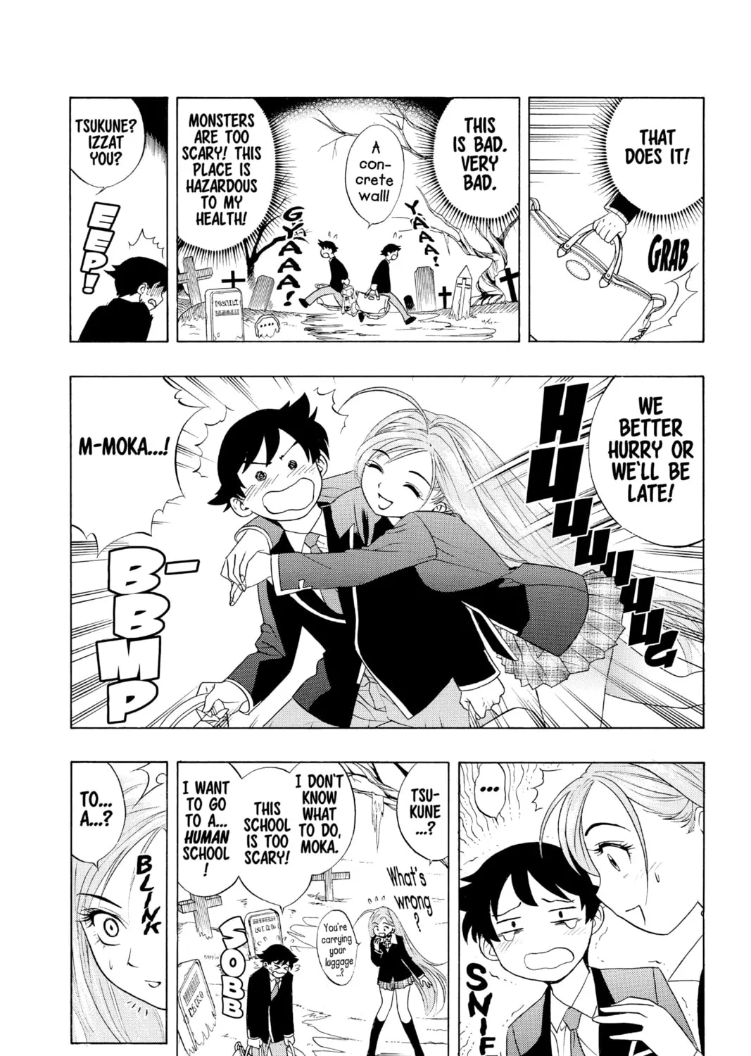 Rosario+Vampire Chapter 1 page 57 - 