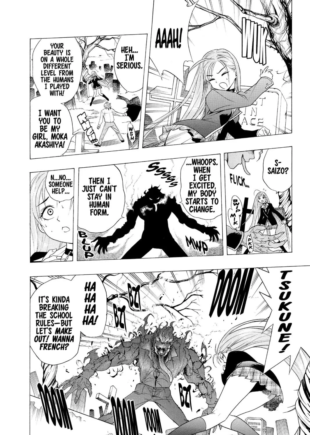 Rosario+Vampire Chapter 1 page 69 - 