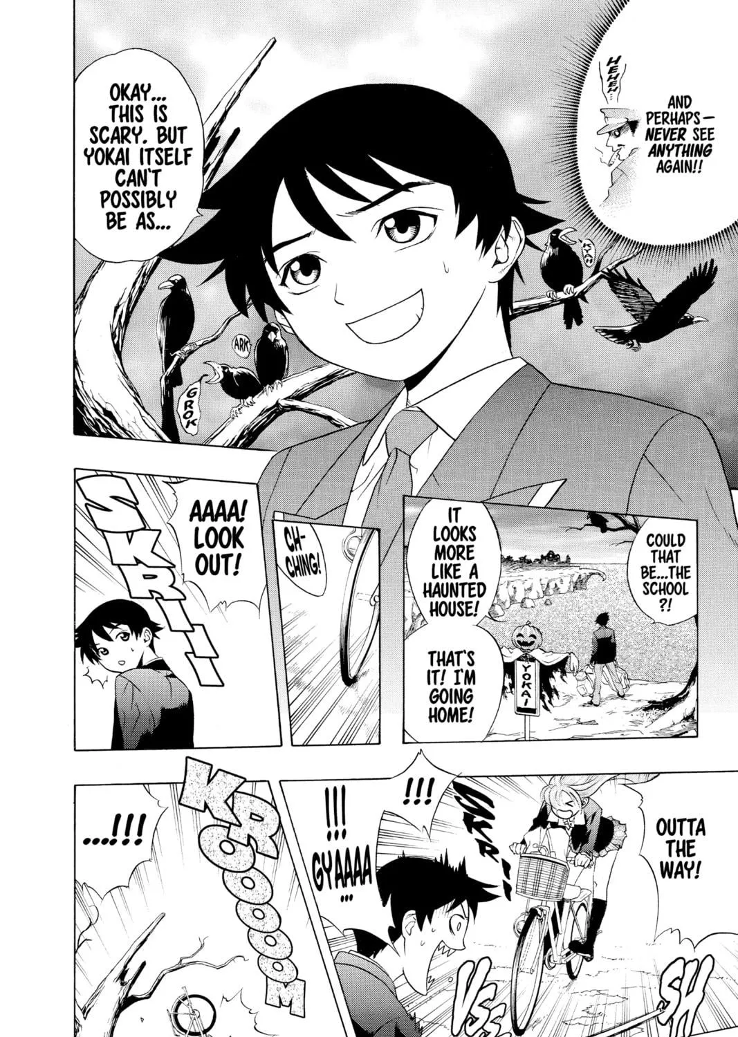 Rosario+Vampire Chapter 1 page 9 - 