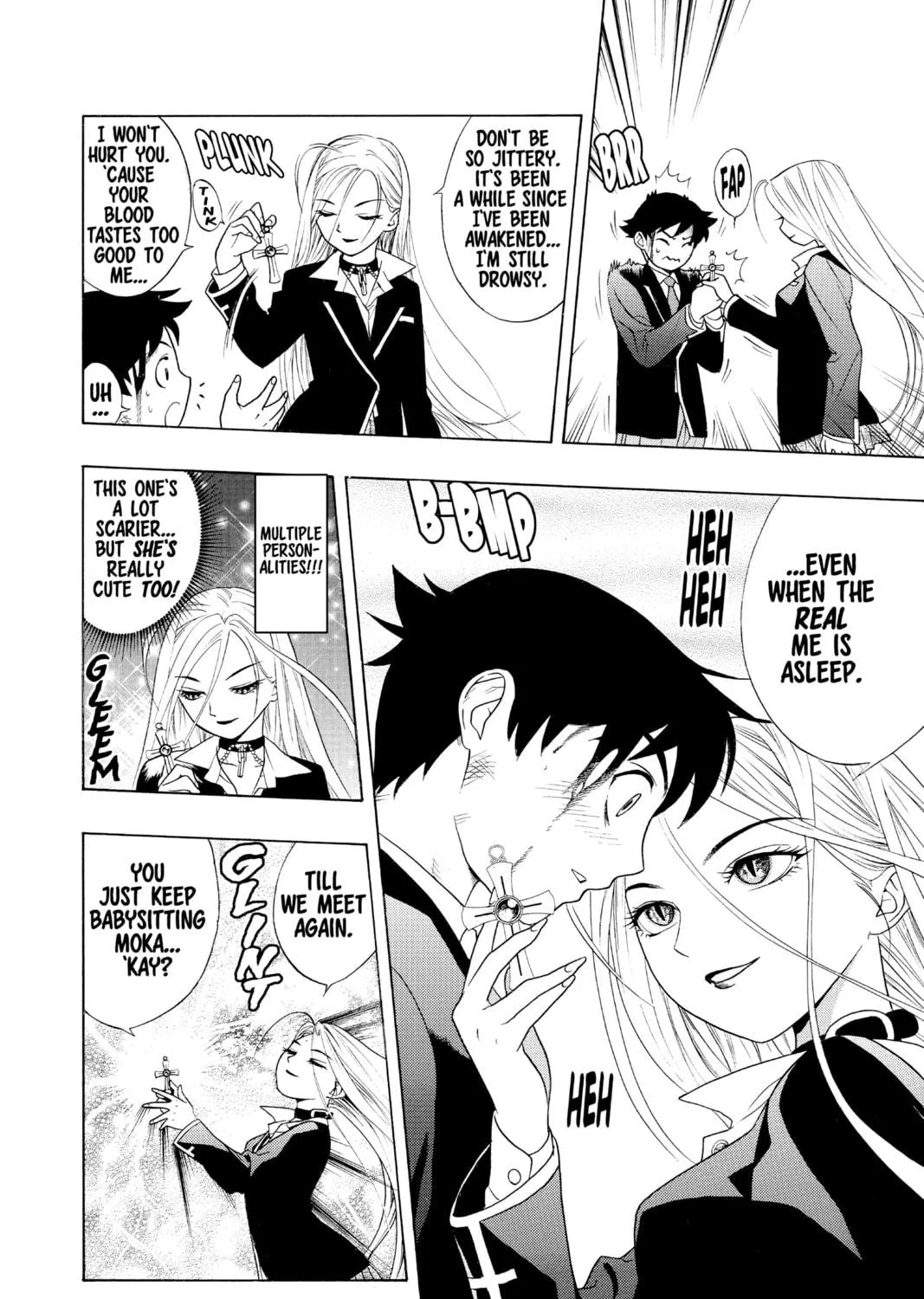 Rosario+Vampire Chapter 1 page 99 - 