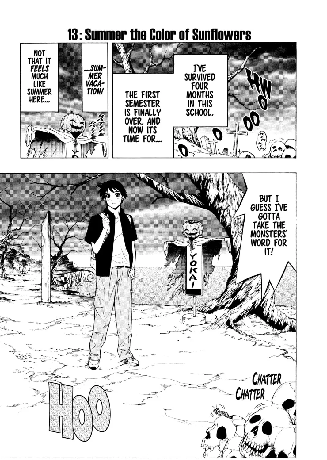 Rosario+Vampire Chapter 13 page 1 - 