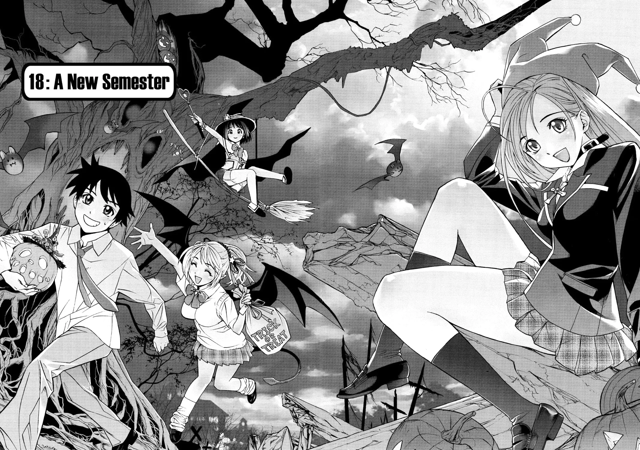 Rosario+Vampire Chapter 18 page 1 - 