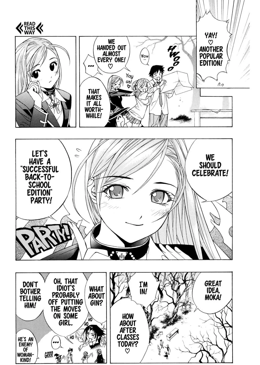 Rosario+Vampire Chapter 18 page 17 - 
