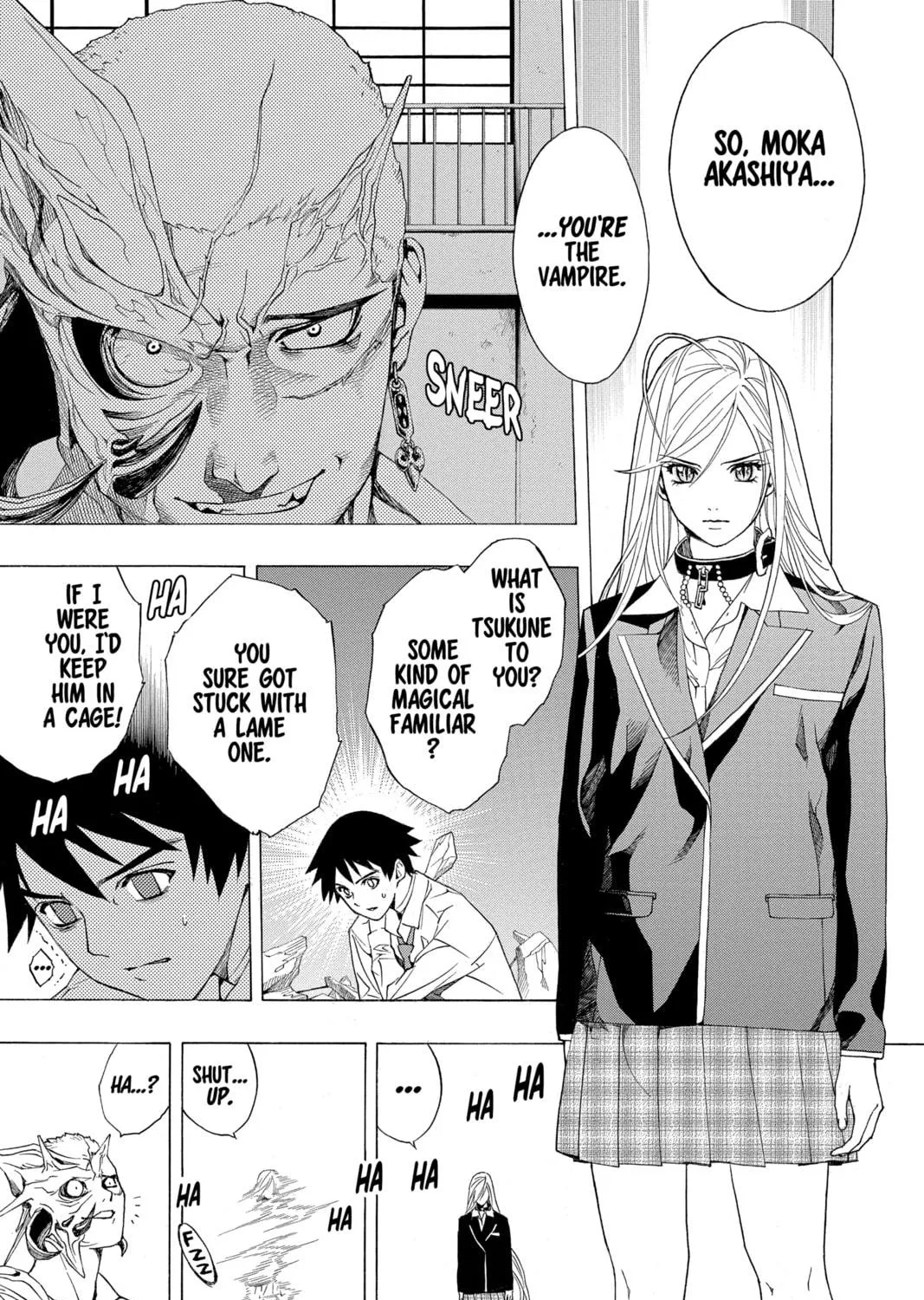 Rosario+Vampire Chapter 22 page 35 - 