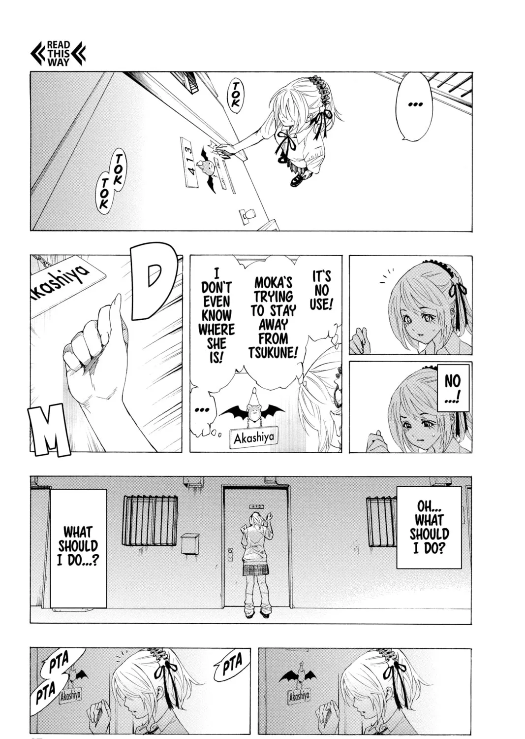 Rosario+Vampire Chapter 26 page 33 - 