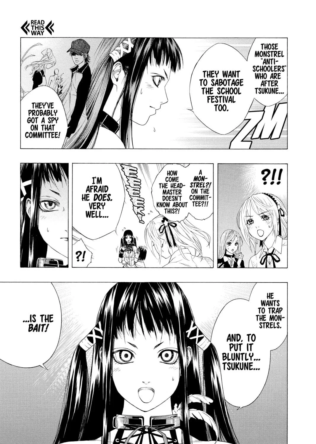 Rosario+Vampire Chapter 29 page 17 - 
