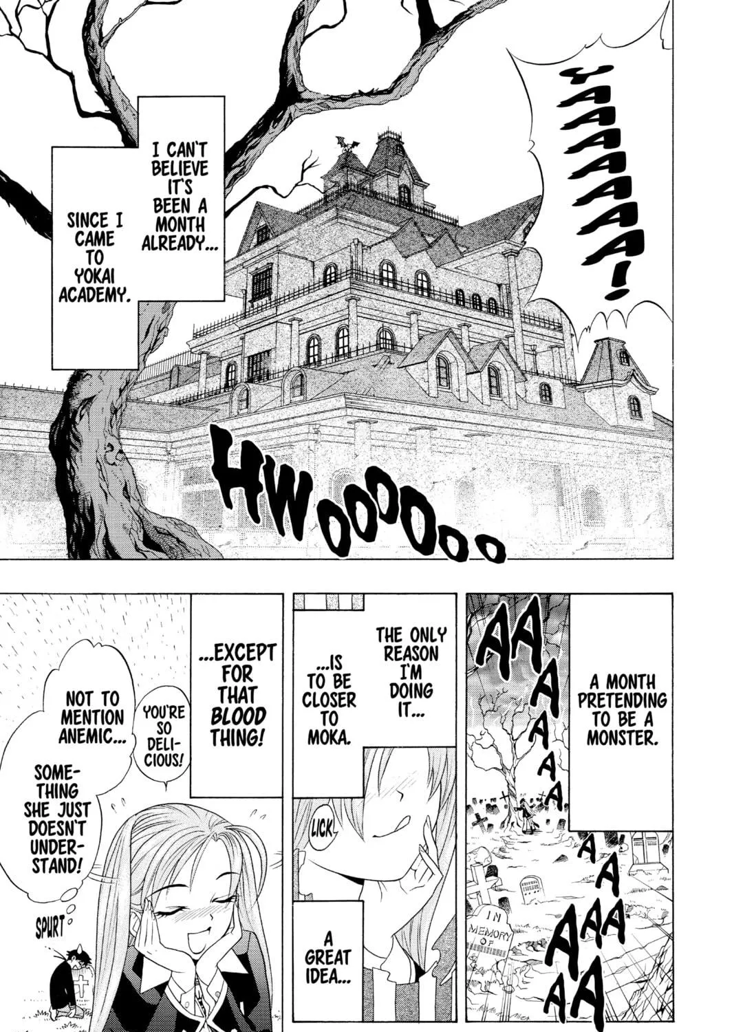 Rosario+Vampire Chapter 3 page 5 - 