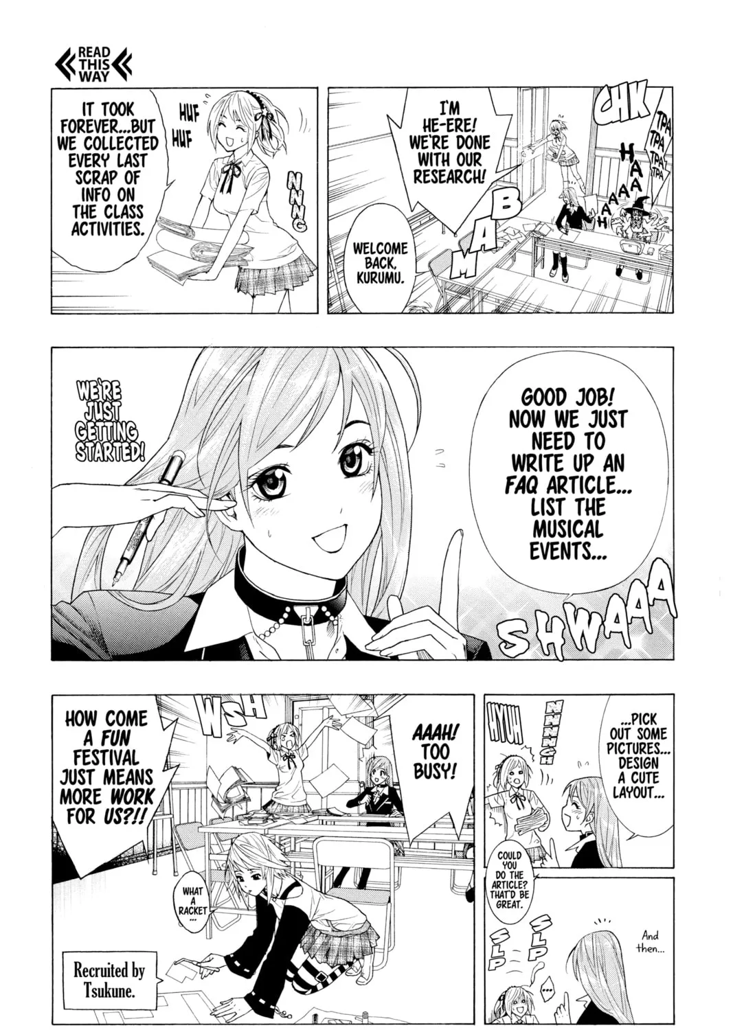 Rosario+Vampire Chapter 30 page 13 - 