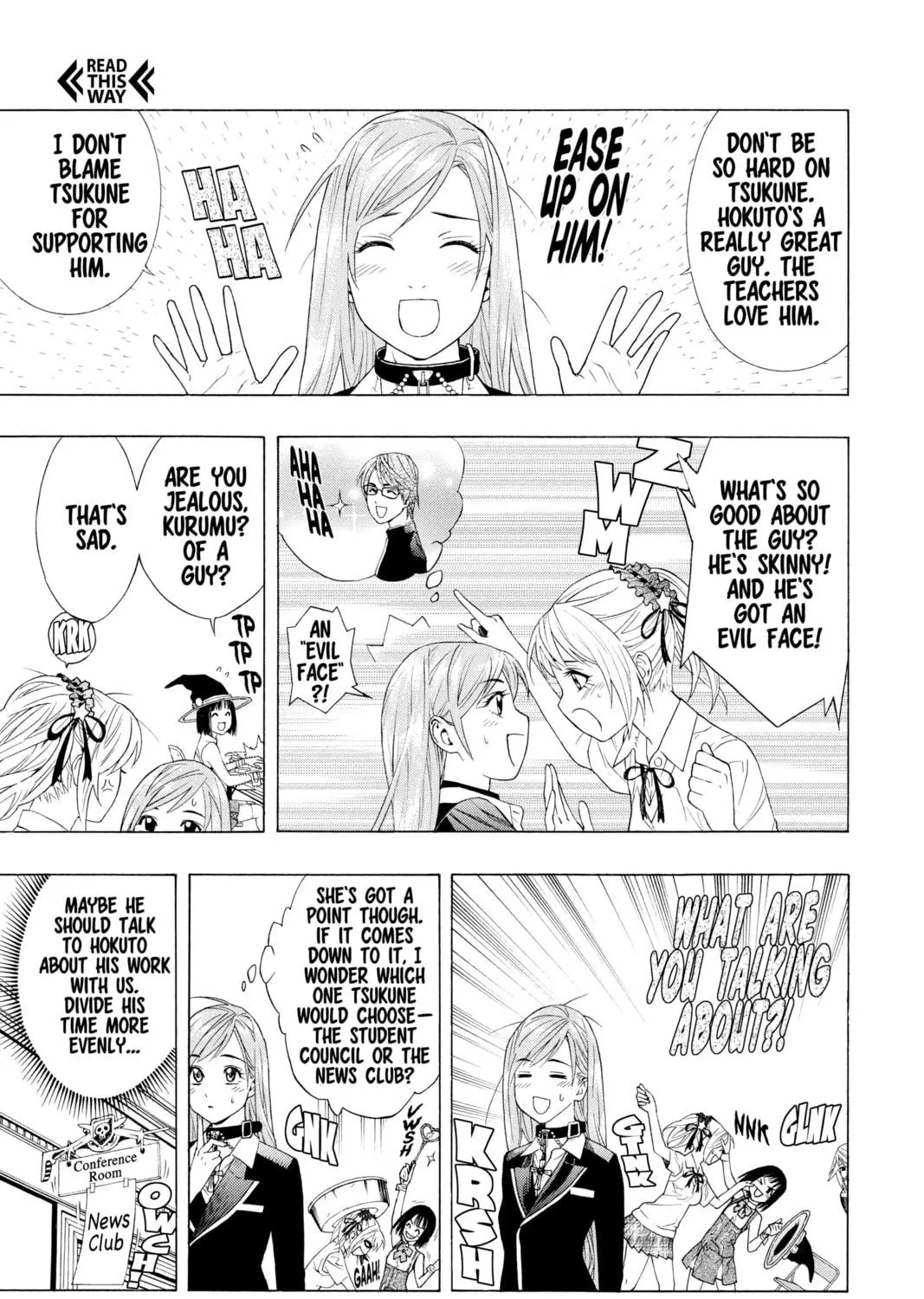 Rosario+Vampire Chapter 30 page 17 - 