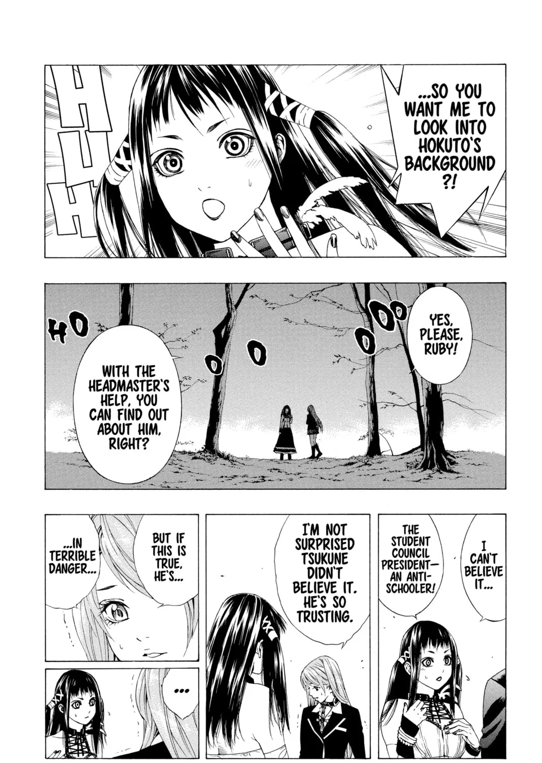 Rosario+Vampire Chapter 30 page 57 - 