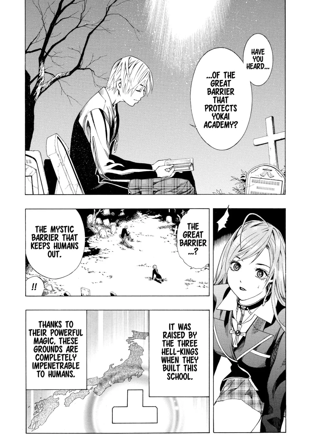 Rosario+Vampire Chapter 31 page 45 - 