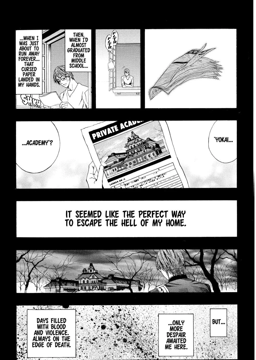 Rosario+Vampire Chapter 34 page 35 - 