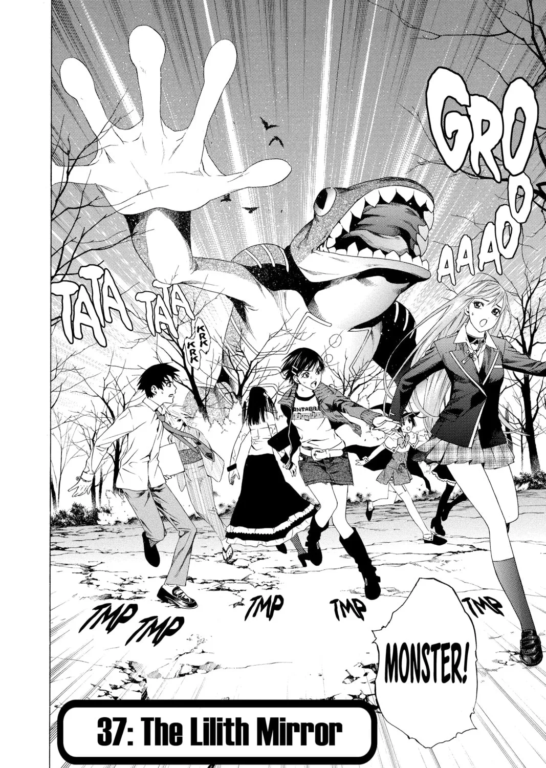 Rosario+Vampire Chapter 37 page 3 - 