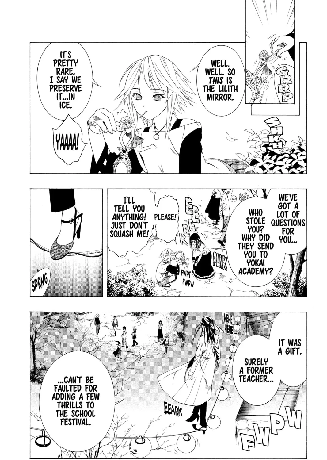 Rosario+Vampire Chapter 37 page 85 - 