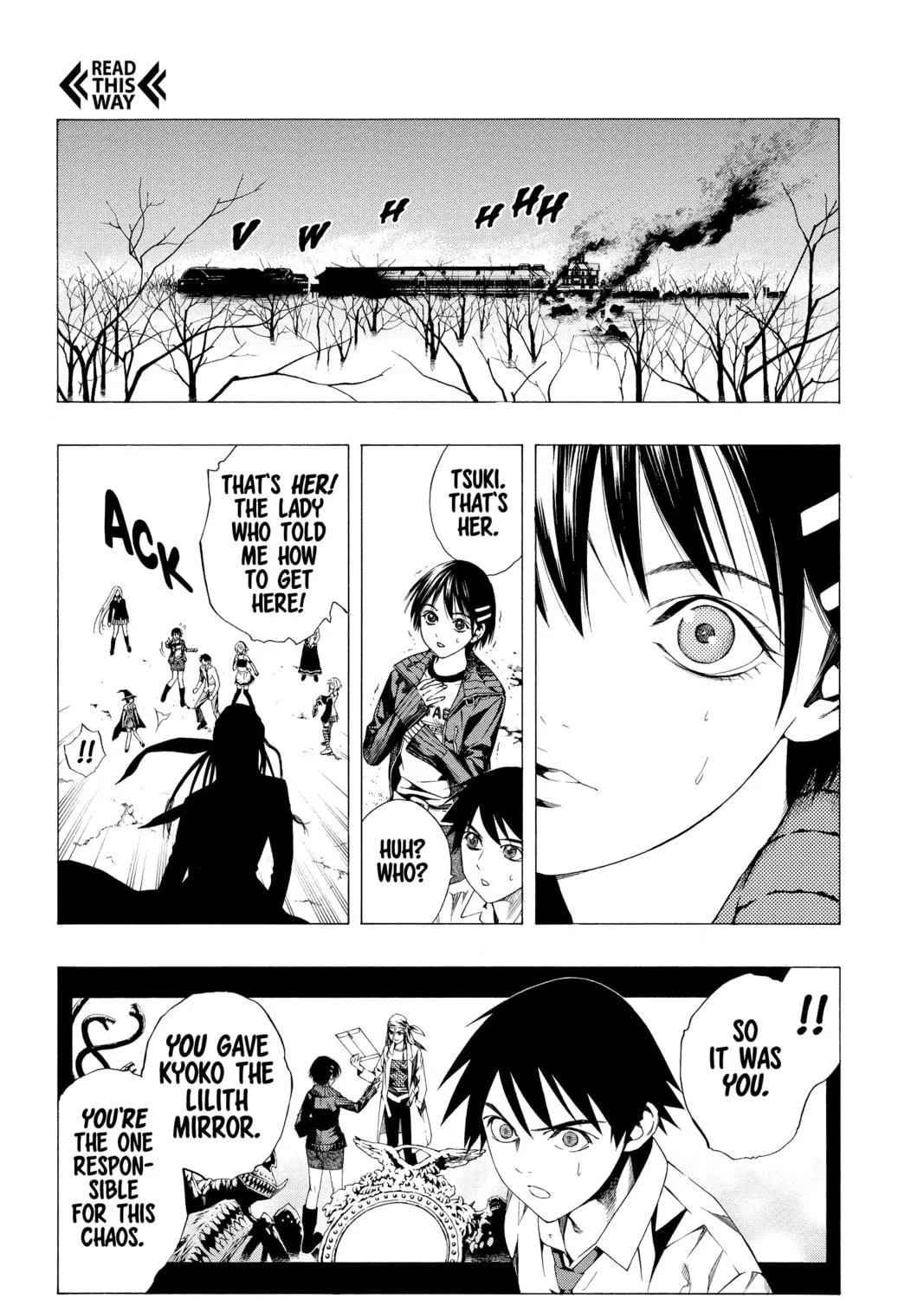 Rosario+Vampire Chapter 38 page 5 - 