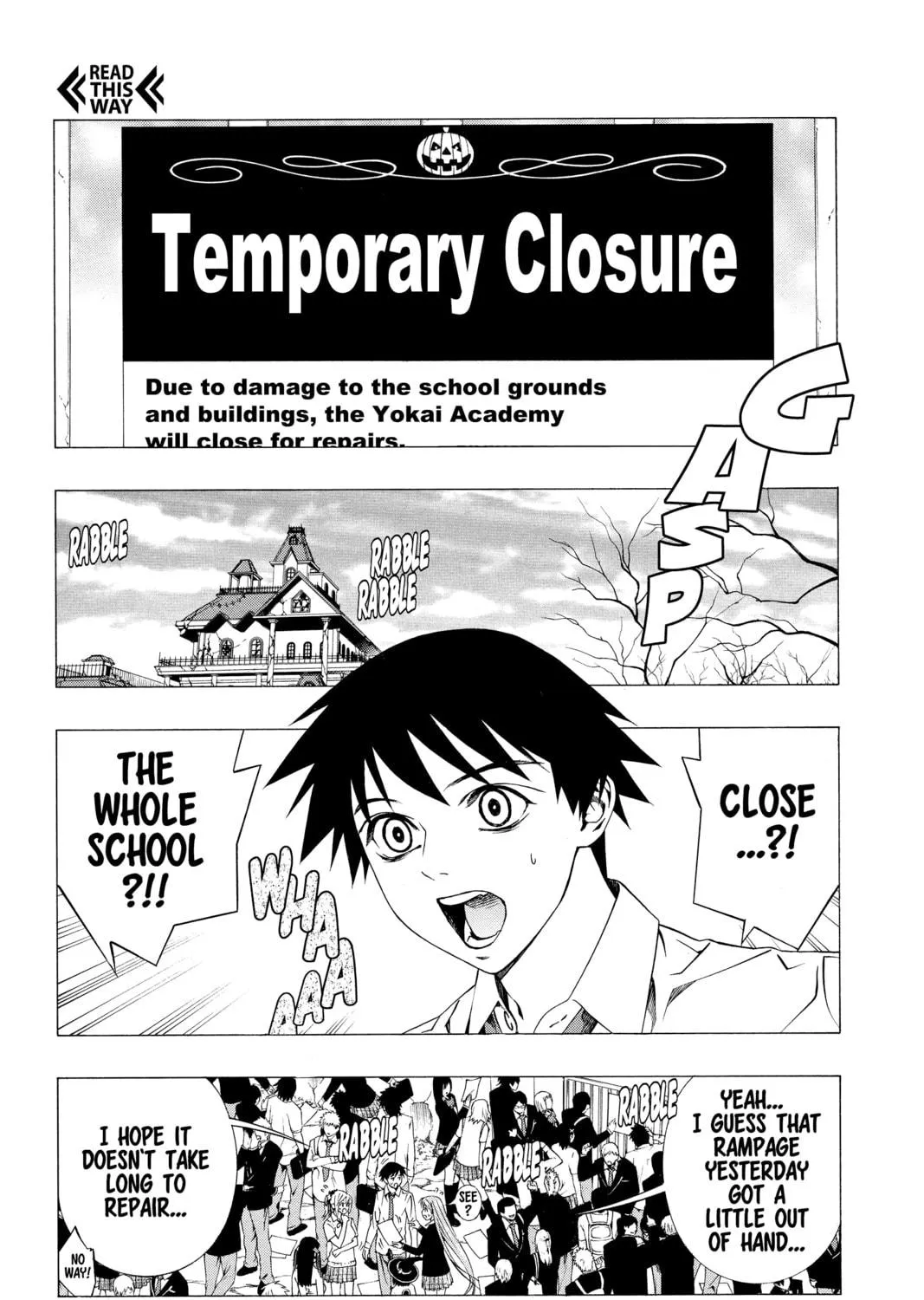 Rosario+Vampire Chapter 39 page 5 - 