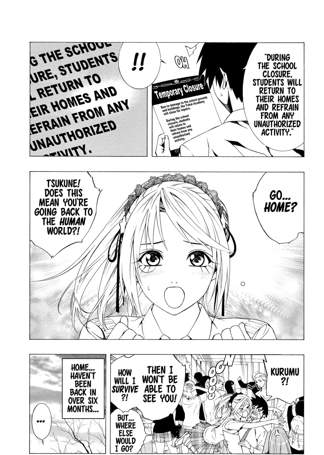 Rosario+Vampire Chapter 39 page 7 - 