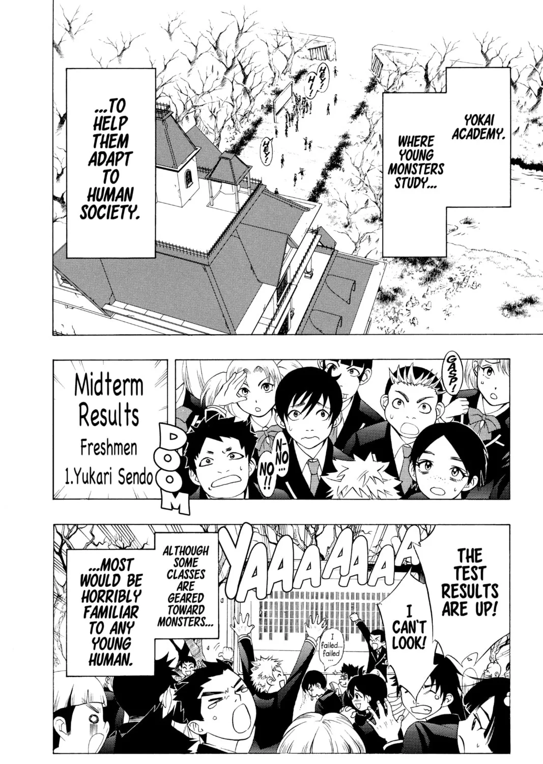 Rosario+Vampire Chapter 5 page 3 - 