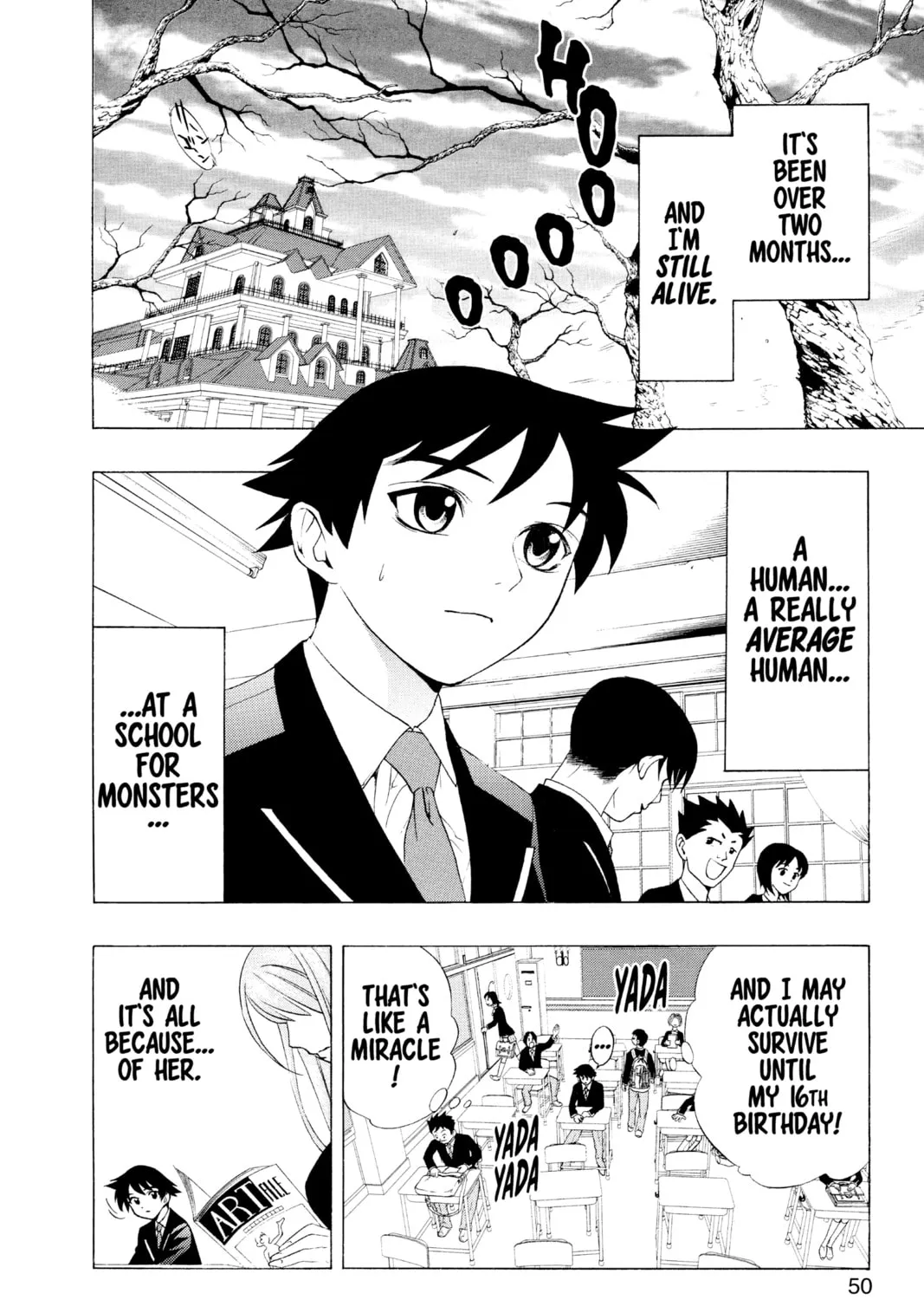 Rosario+Vampire Chapter 6 page 3 - 