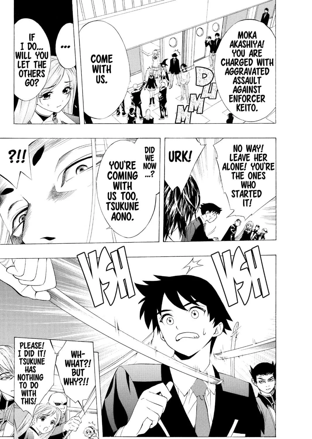 Rosario+Vampire Chapter 9 page 17 - 