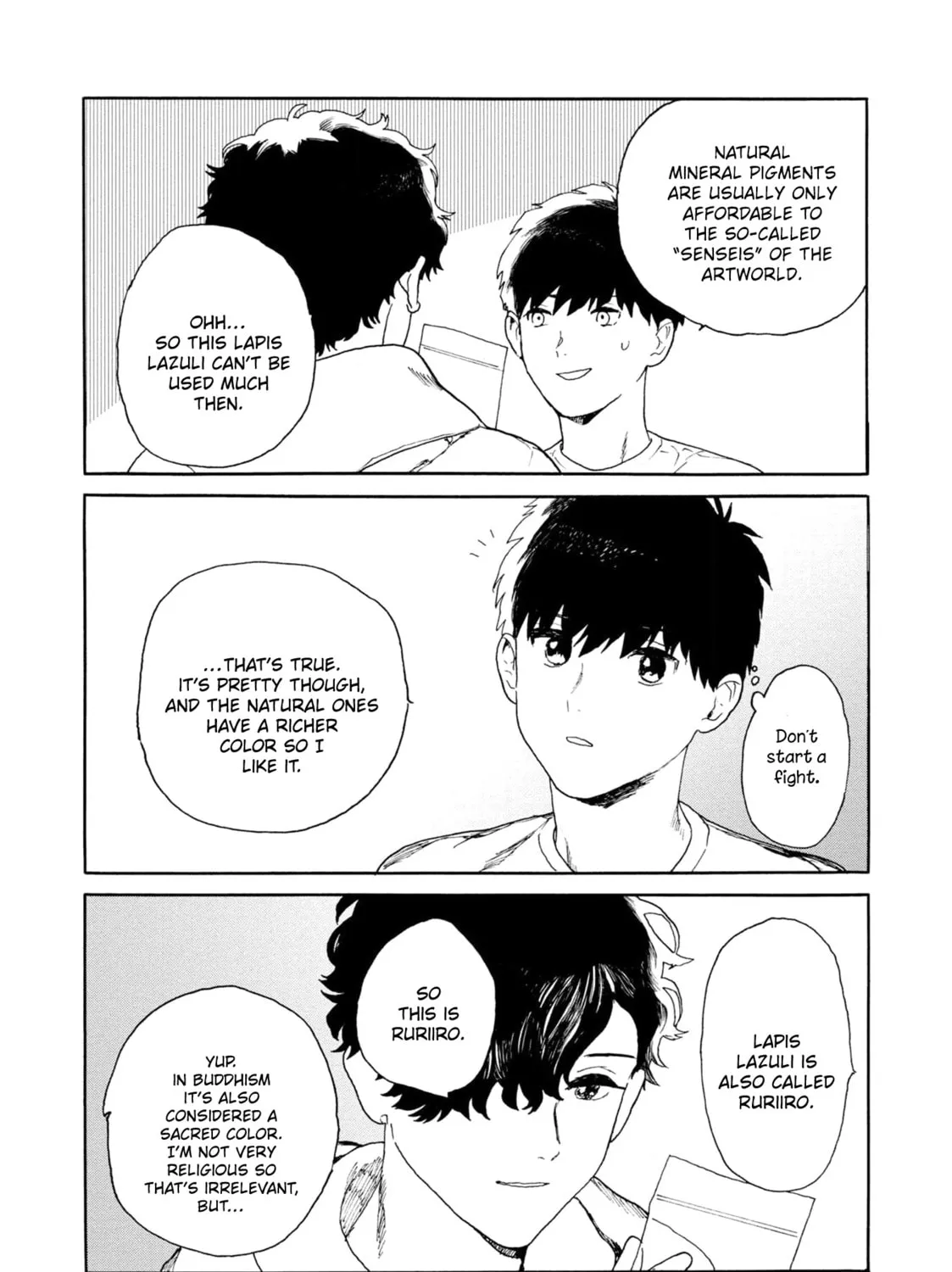 Ruriiro de Kimi wo Kazatte Chapter 3 page 33 - 
