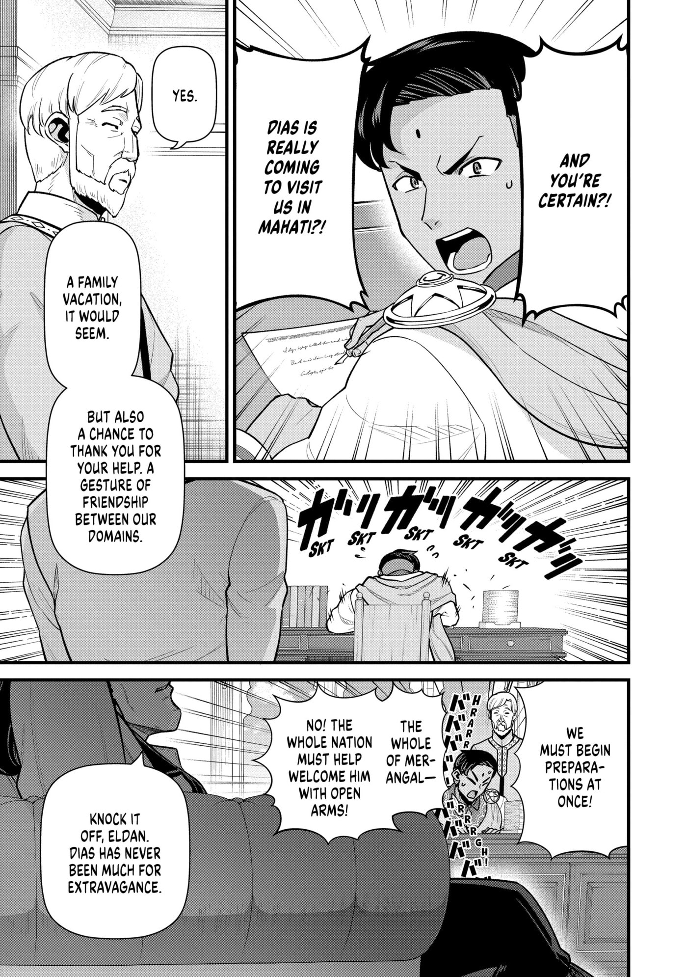 Ryoumin 0-nin Start no Henkyou Ryoushusama Chapter 61 page 35 - 