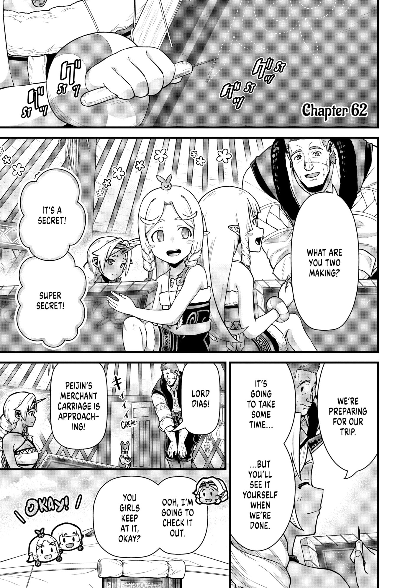 Ryoumin 0-nin Start no Henkyou Ryoushusama Chapter 62 page 1 - 