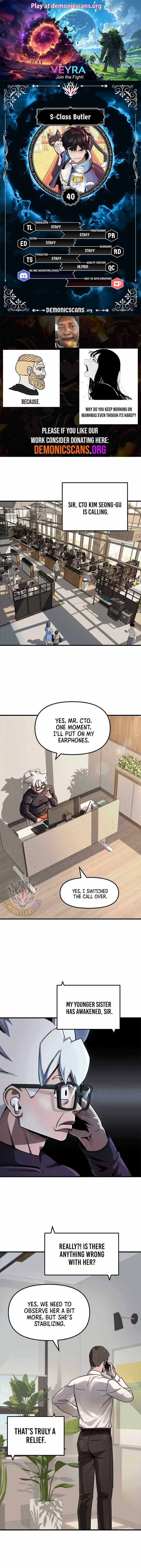 S-Class Butler Chapter 40 page 1 - 