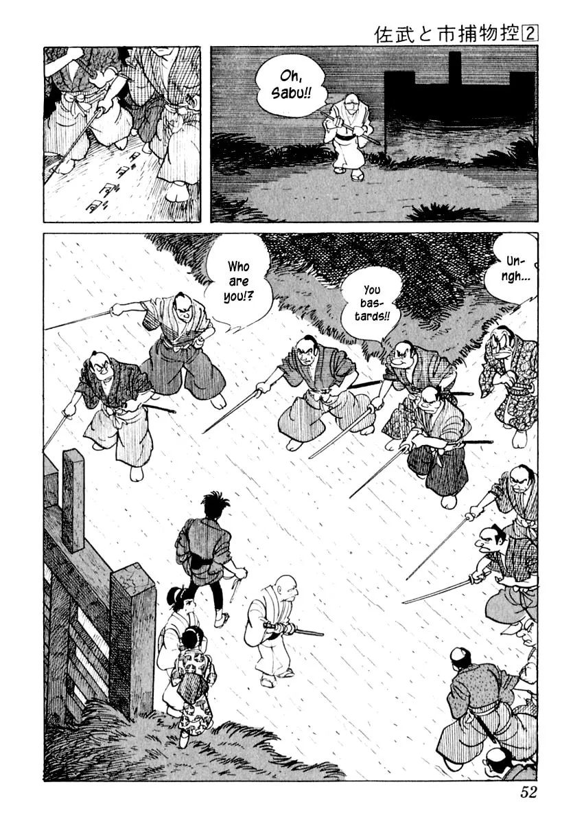 Sabu to Ichi Torimono Hikae Chapter 6 page 52 - 