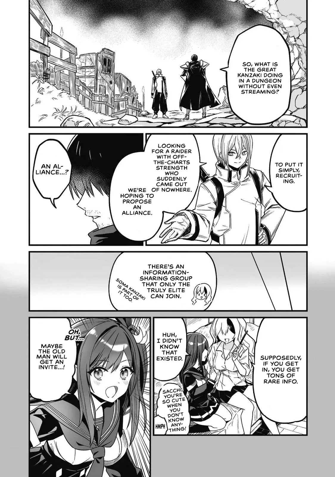 Saenai Ossan, Jitsu wa Saikyou Chapter 4 page 8 - 