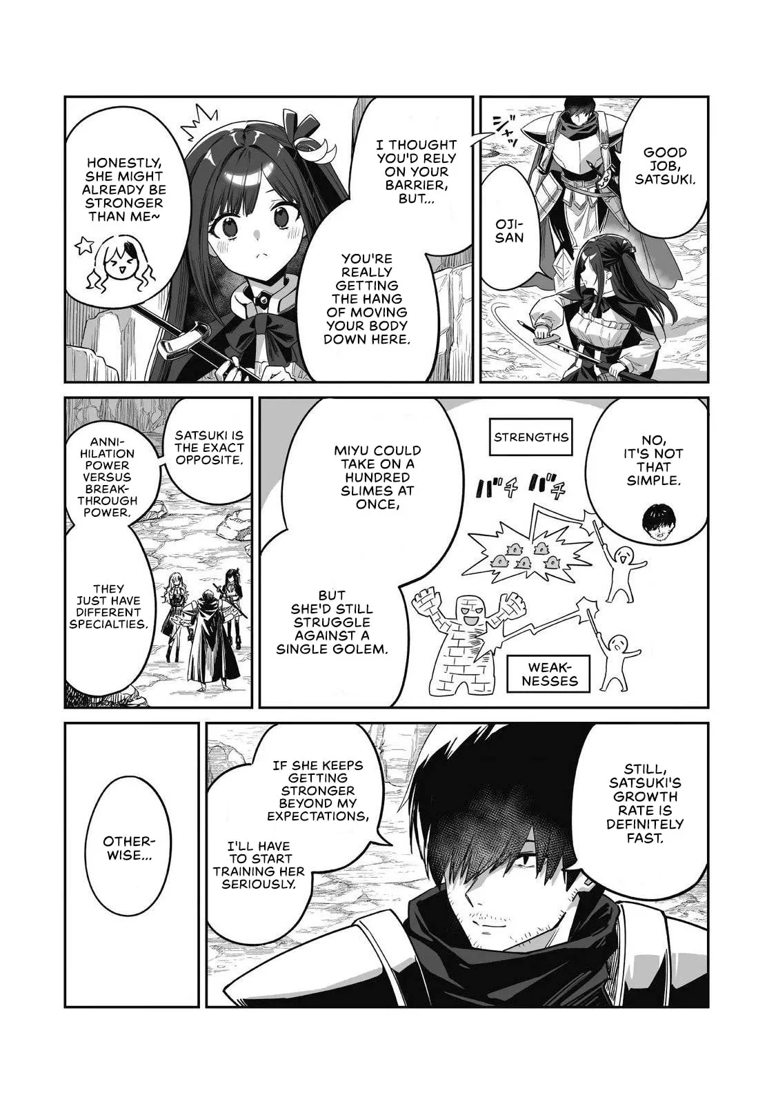Saenai Ossan, Jitsu wa Saikyou Chapter 5 page 33 - 