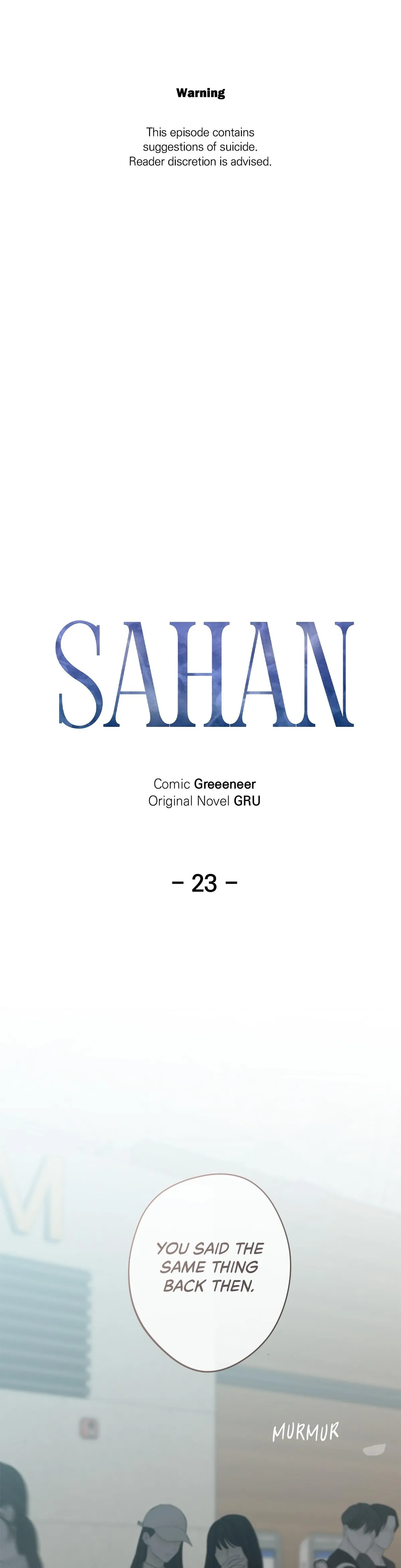 Sahan Chapter 23 page 1 - 
