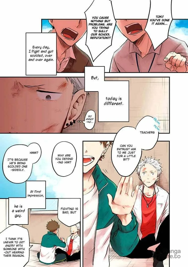 Sahara-sensei to Toki-kun Chapter 1 page 3 - 