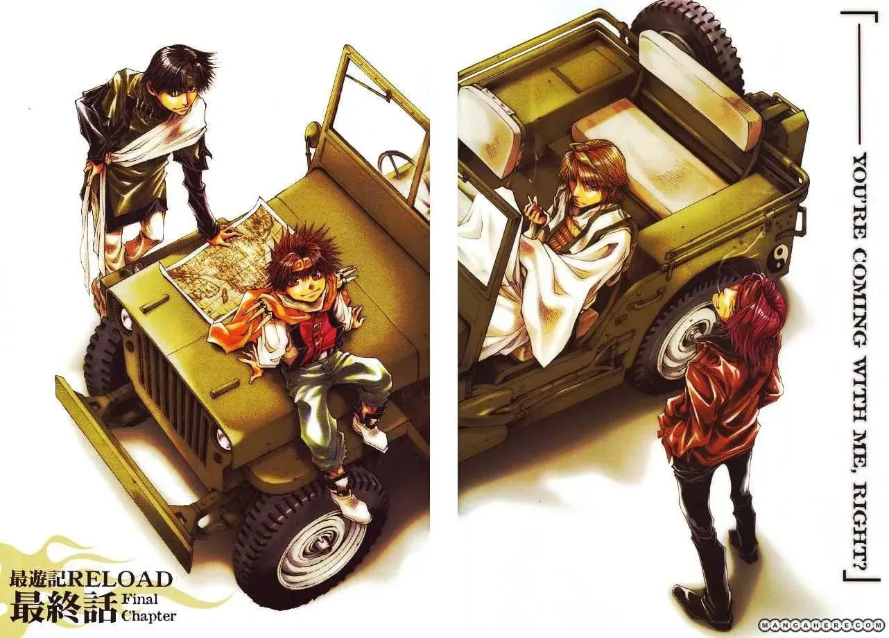 Saiyuki Reload Chapter 50 page 8 - 