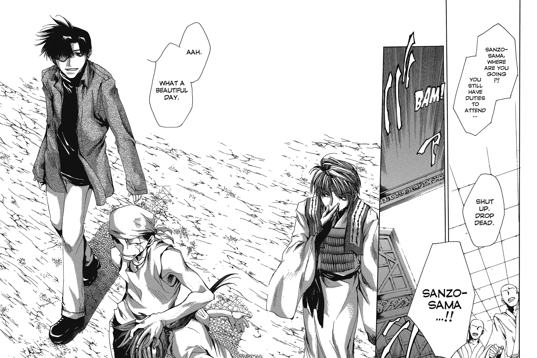 Saiyuki Chapter 27 page 33 - 
