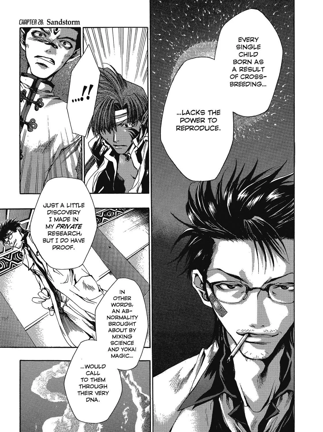 Saiyuki Chapter 28 page 35 - 