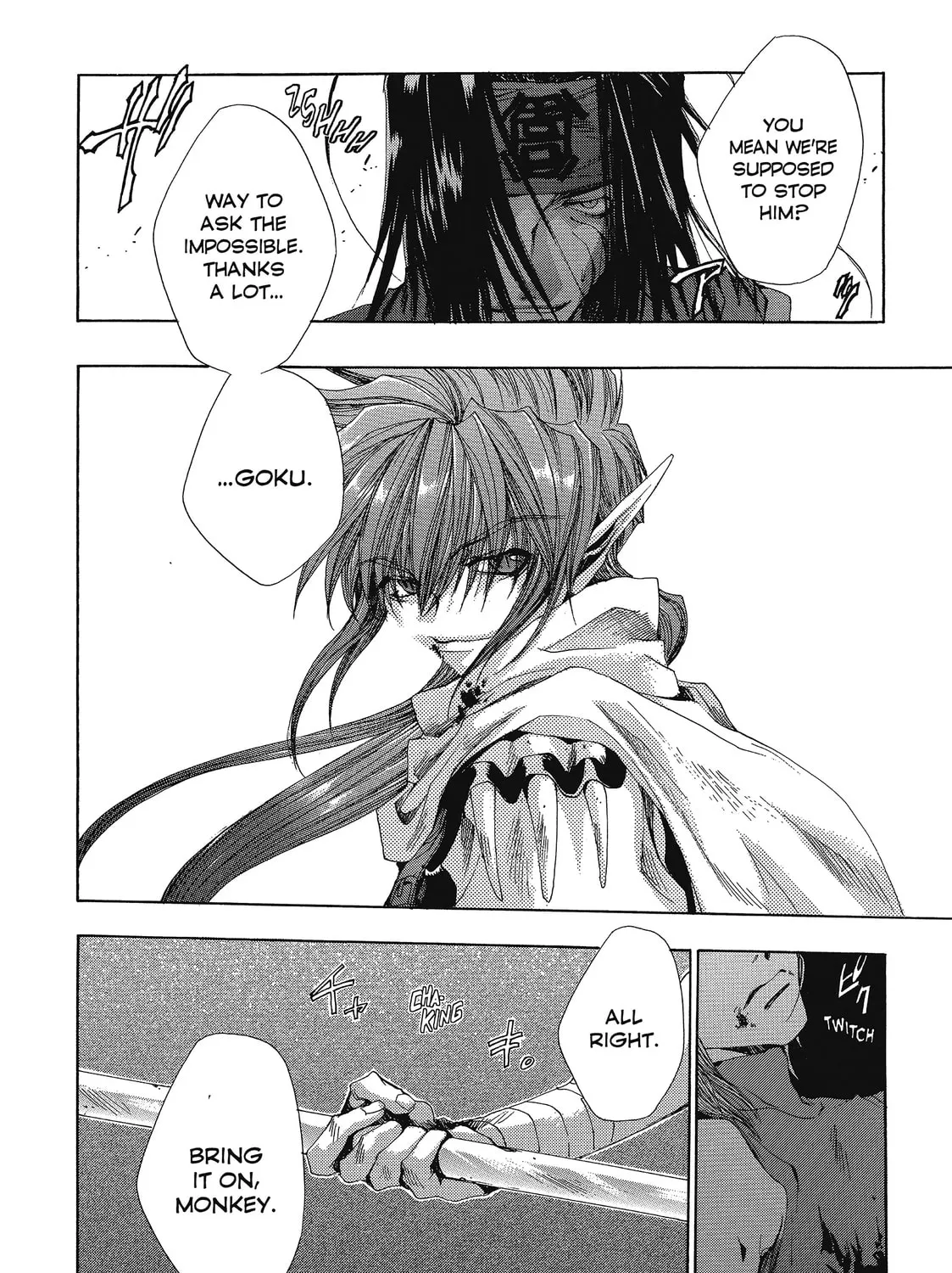 Saiyuki Chapter 32 page 37 - 