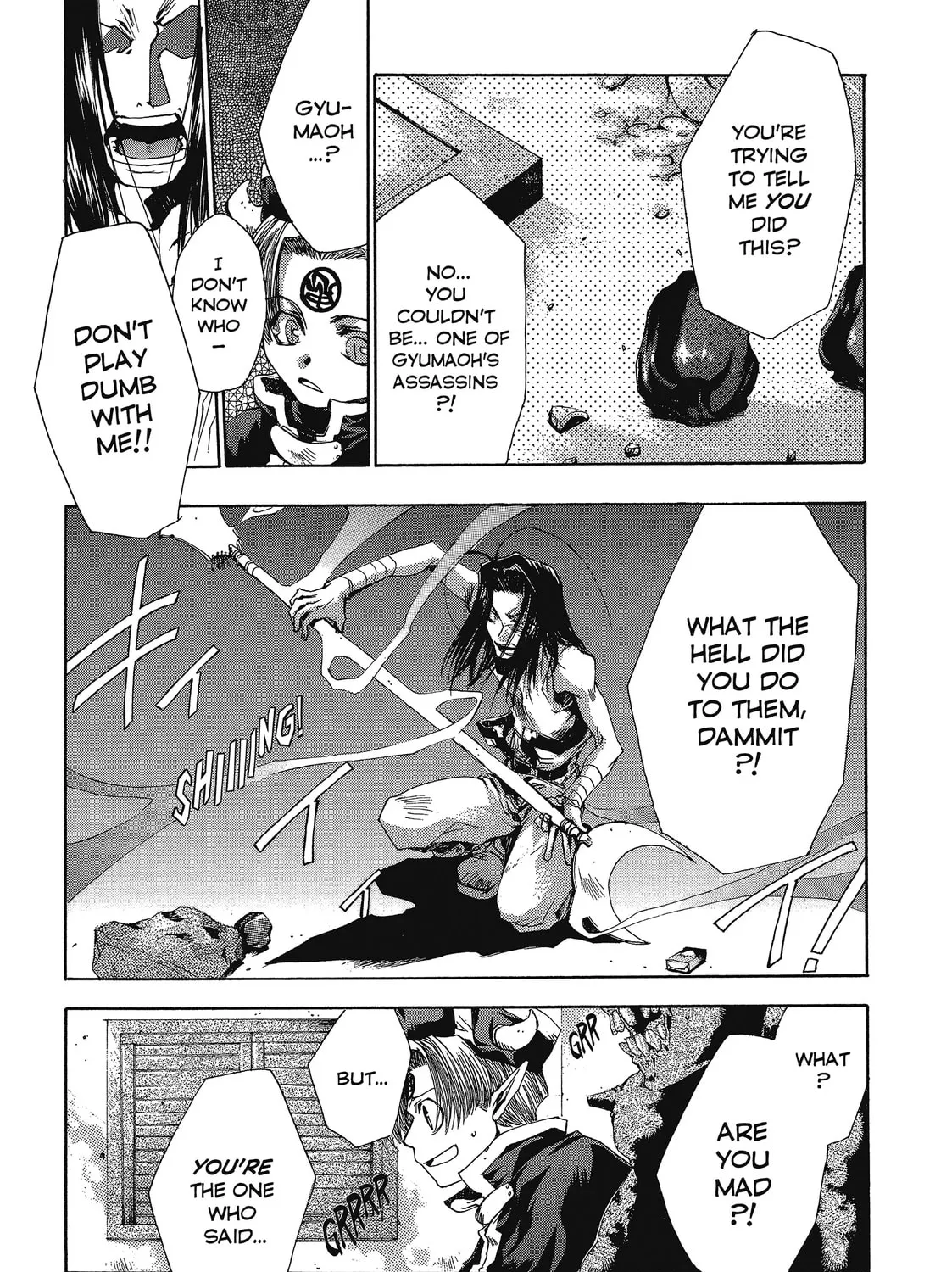 Saiyuki Chapter 37 page 13 - 