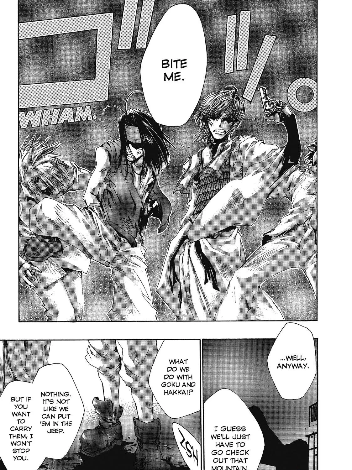 Saiyuki Chapter 37 page 71 - 