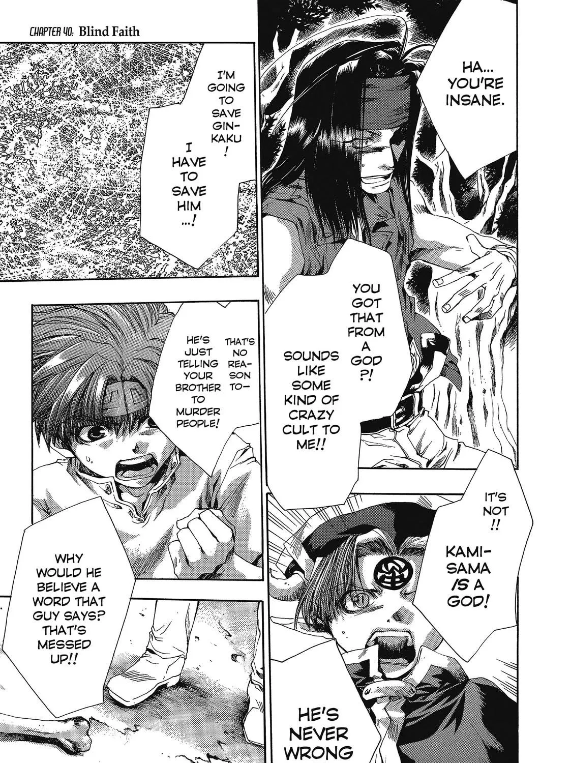 Saiyuki Chapter 40 page 35 - 