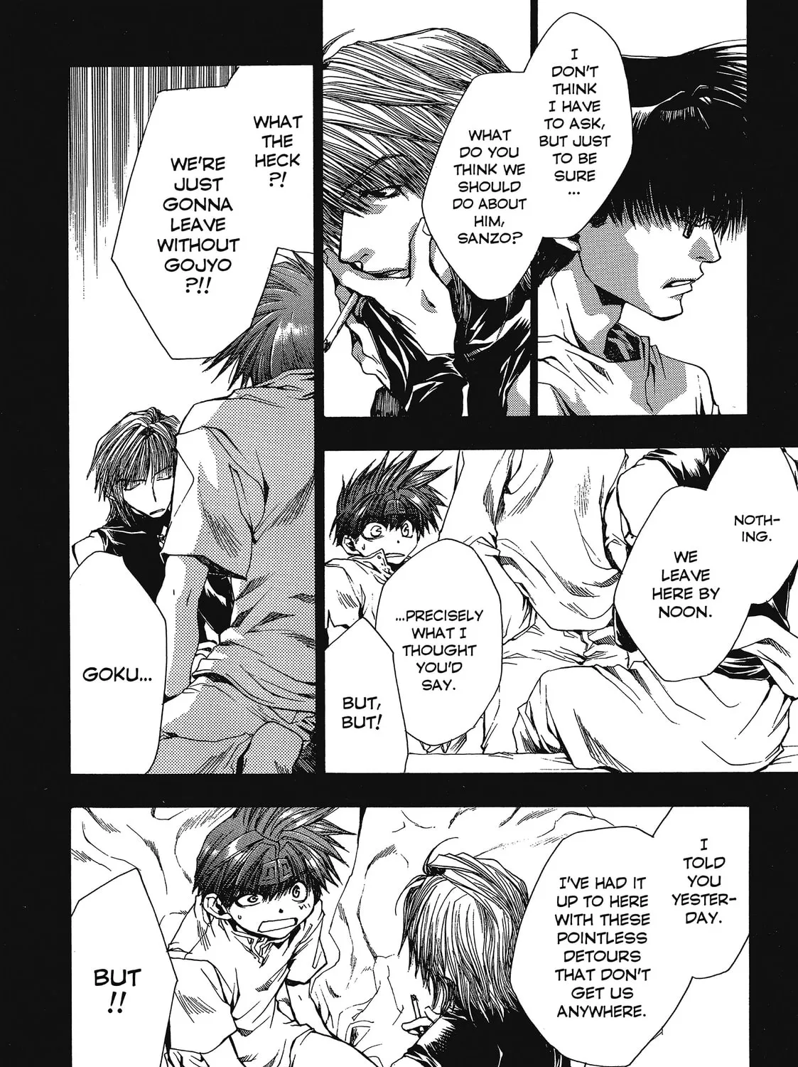 Saiyuki Chapter 43 page 13 - 