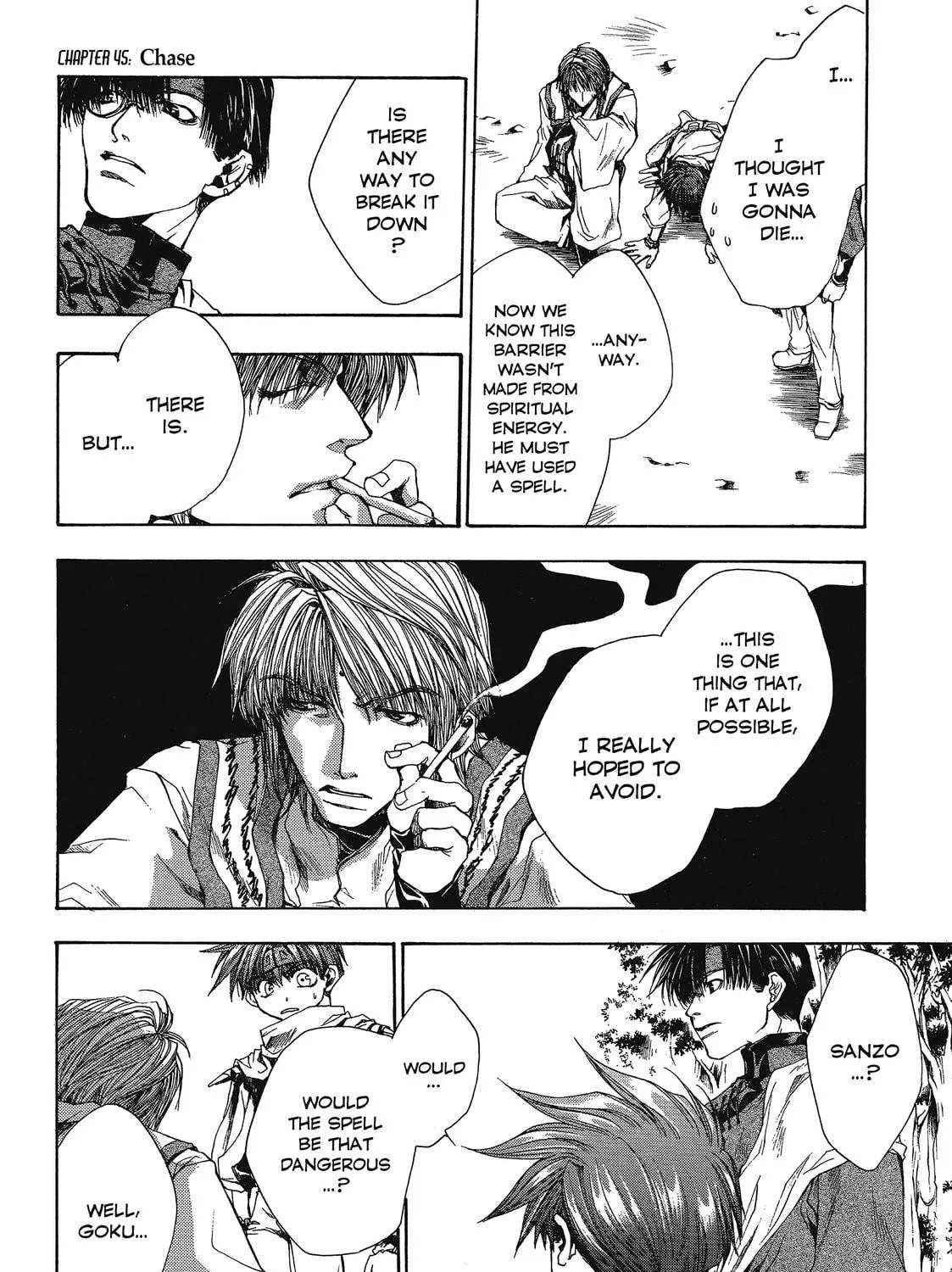Saiyuki Chapter 45 page 17 - 