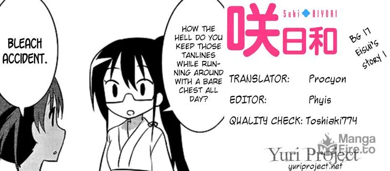 Saki Biyori (BG Ban) Chapter 17 page 9 - 