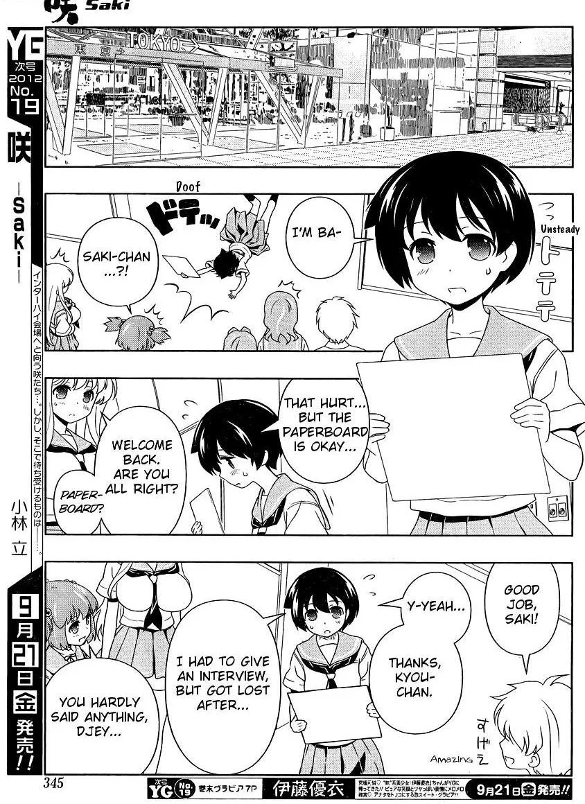 Saki Chapter 100.99 page 9 - 