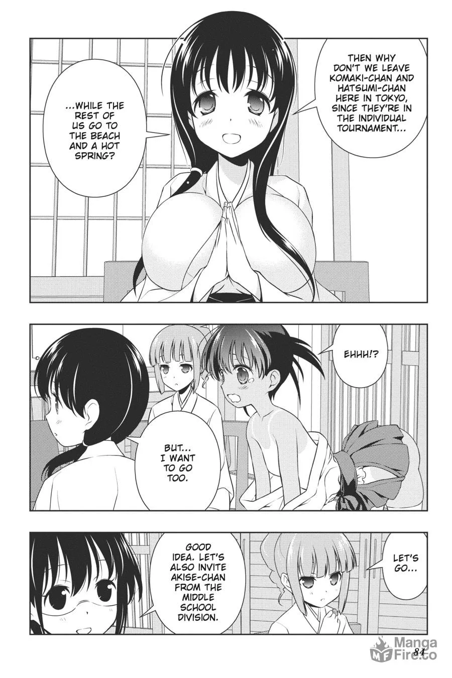 Saki Chapter 100 page 12 - 