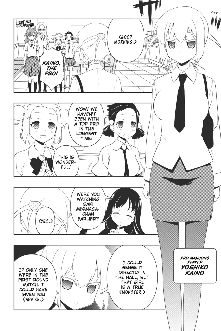 Saki Chapter 100 page 4 - 