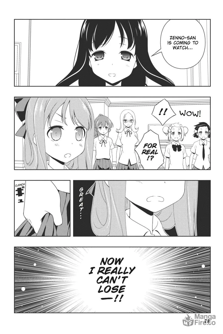 Saki Chapter 100 page 6 - 