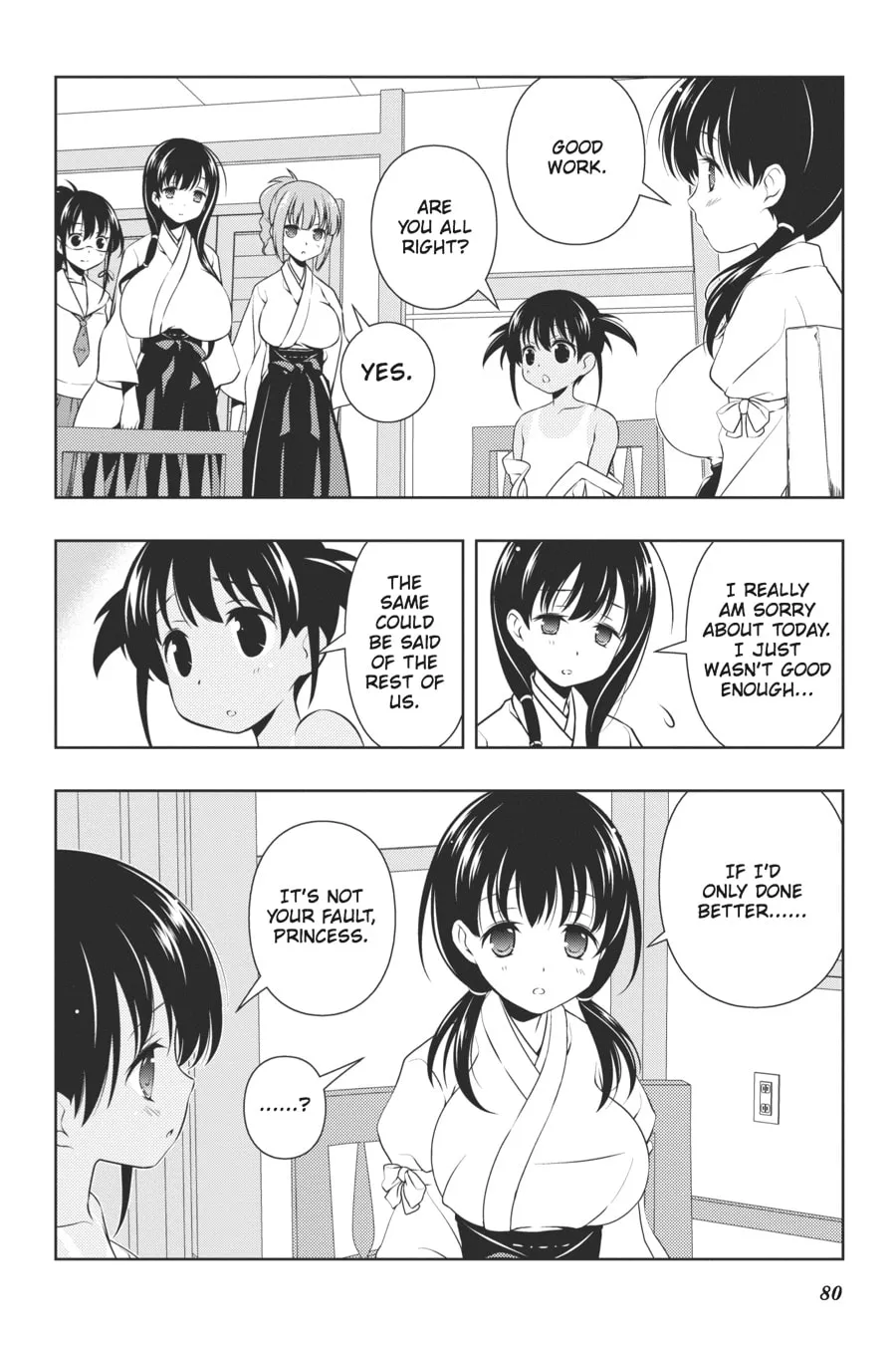 Saki Chapter 100 page 8 - 